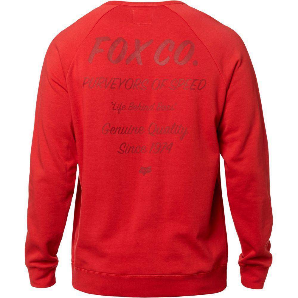 Poleron Lifestyle Resin Rojo Fox Racing. - Image 4