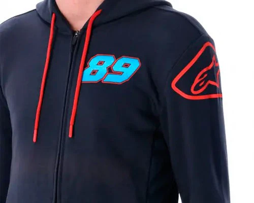 Polerón / Sudadera con cierre y capucha Dual Alpinestars Jorge Martin | GP Racing - Image 3