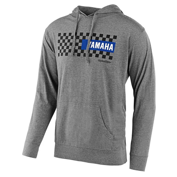 Polerón Yamaha Checkers Gris Troy Lee Designs