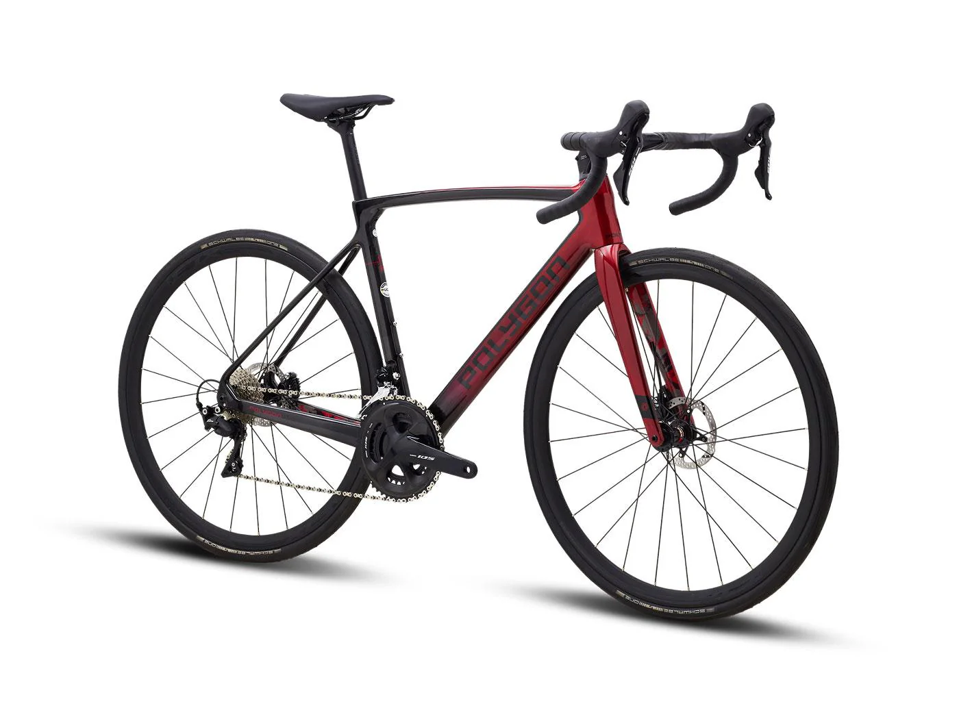 Polygon Bicicleta Strattos S7D Red - Image 3