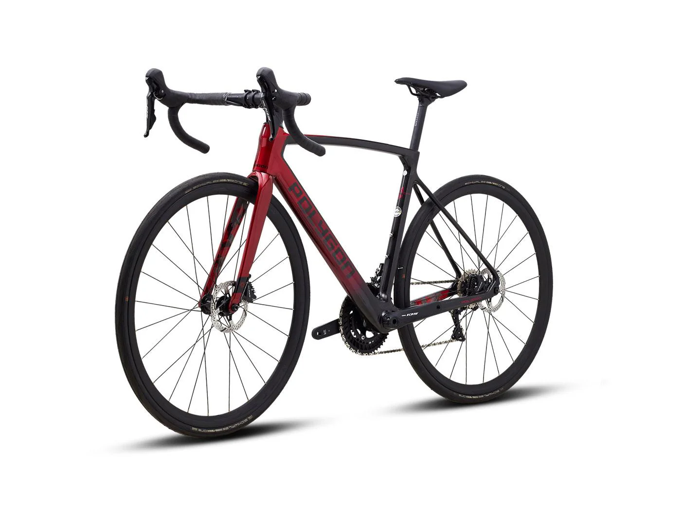 Polygon Bicicleta Strattos S7D Red - Image 4