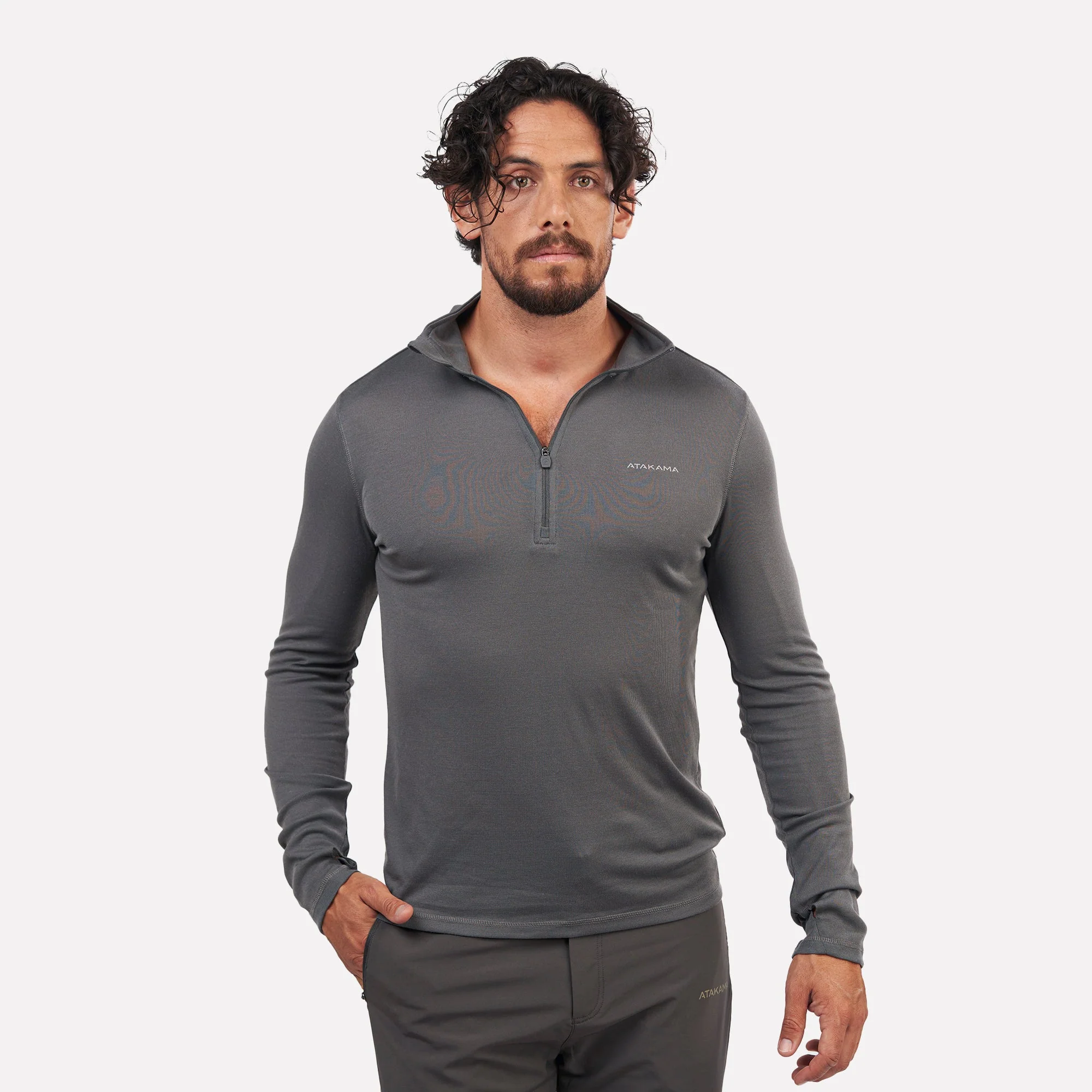 Primera capa térmica VentoFit hombre Gris - Image 4
