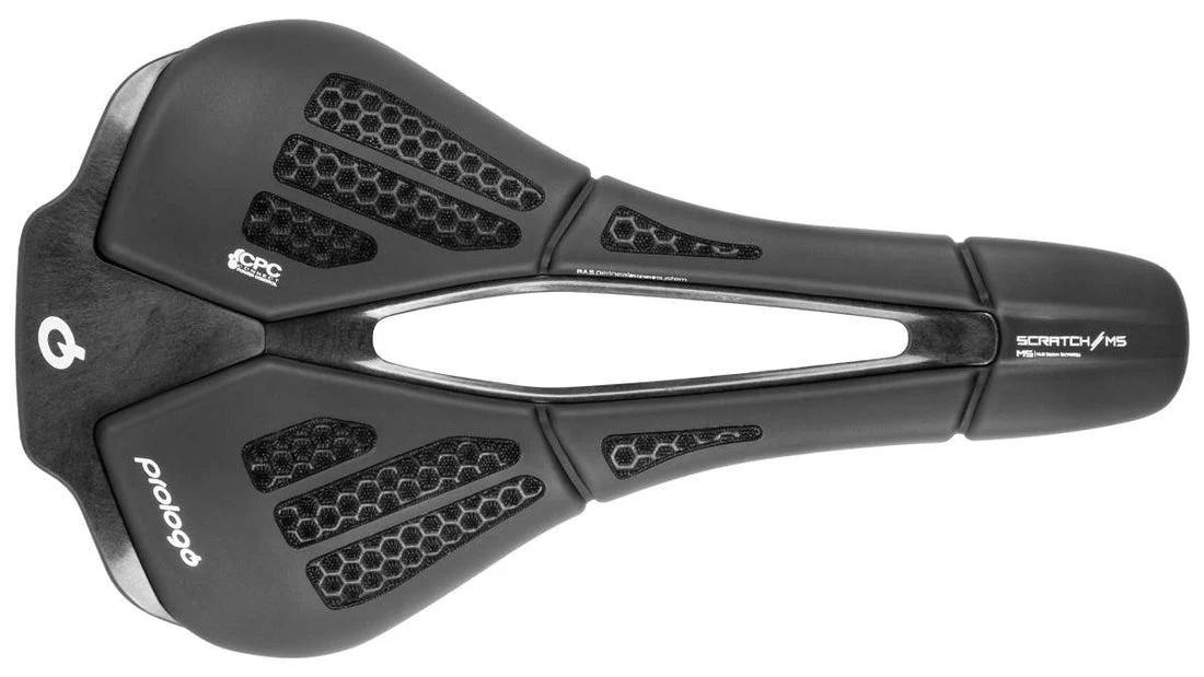 Prologo Asiento Bicicleta Scratch M5 PAS CPC 140 Nack Aring Hard Black