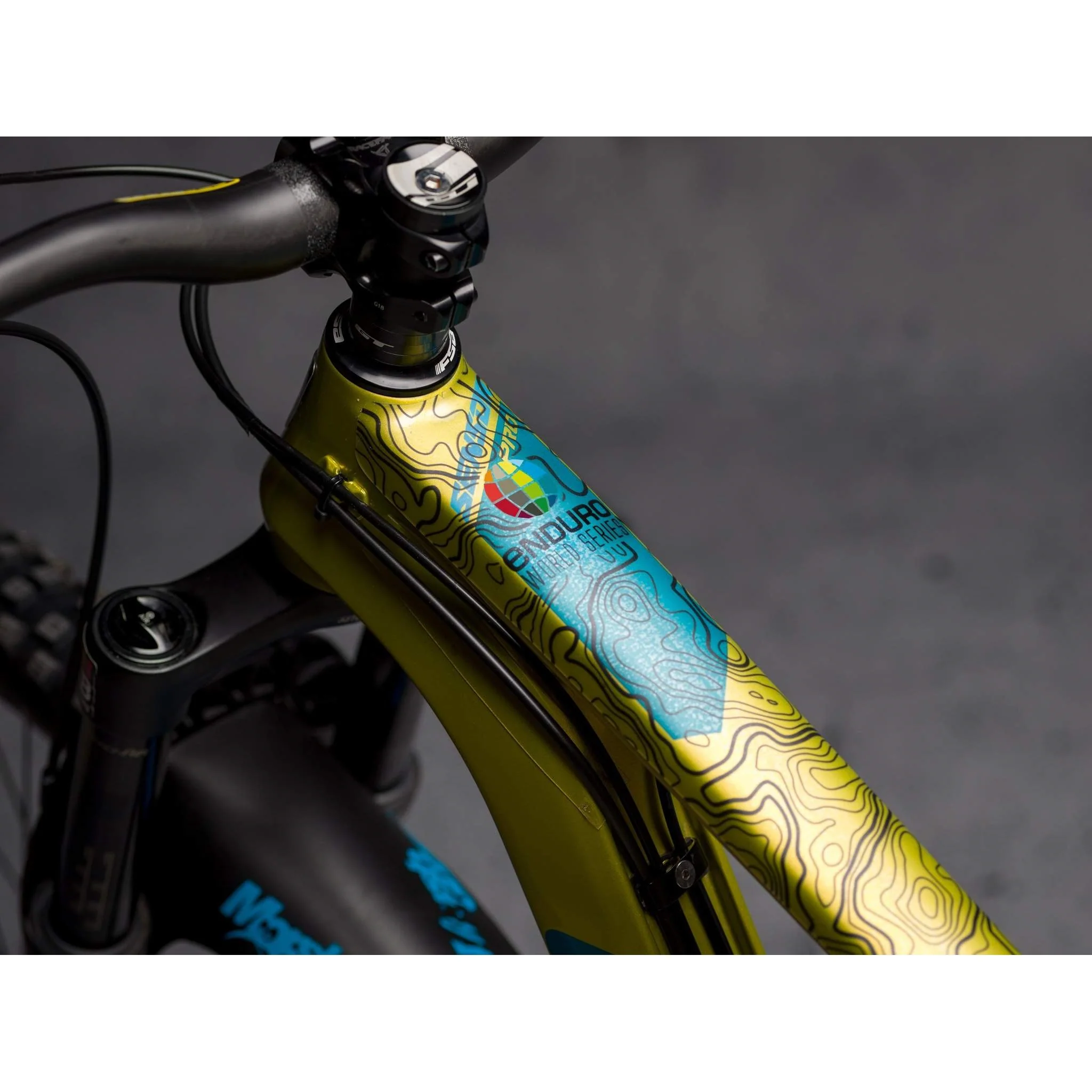 Protector Cuadro Bicicleta Pro Full Enduro World Series Negro DyedBro