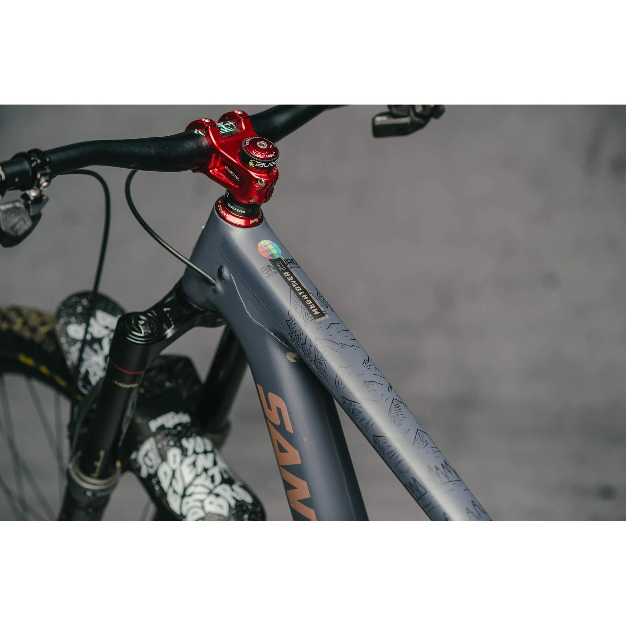 Protector Cuadro Bicicleta Pro Full Ews Mountains Negro DyedBro