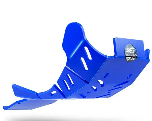 Protector de Carter/Motor HDPE Bunker Blue en 8mm para Sherco | S3 Parts