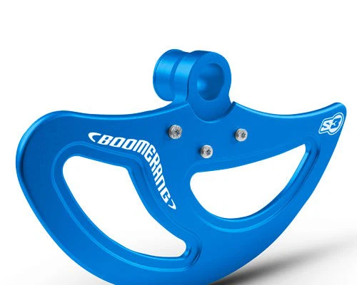 Protector de disco enduro delantero Boomerang (azúl) Sherco - Kayaba | S3 Parts