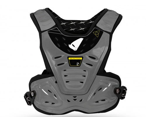 Protector de pecho (jofa) infantil para Mx/Enduro Reactor gris | UFO Plast