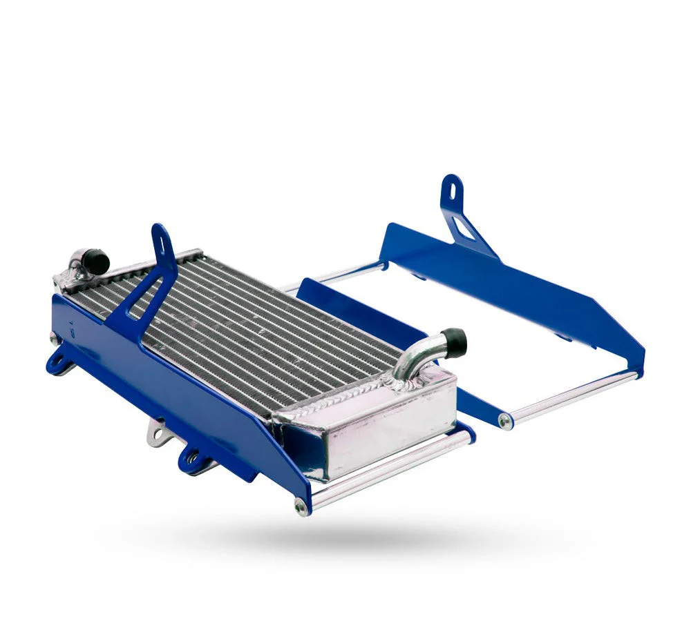 Protector de radiador de aluminio (azúl) para Yamaha | CrossPro