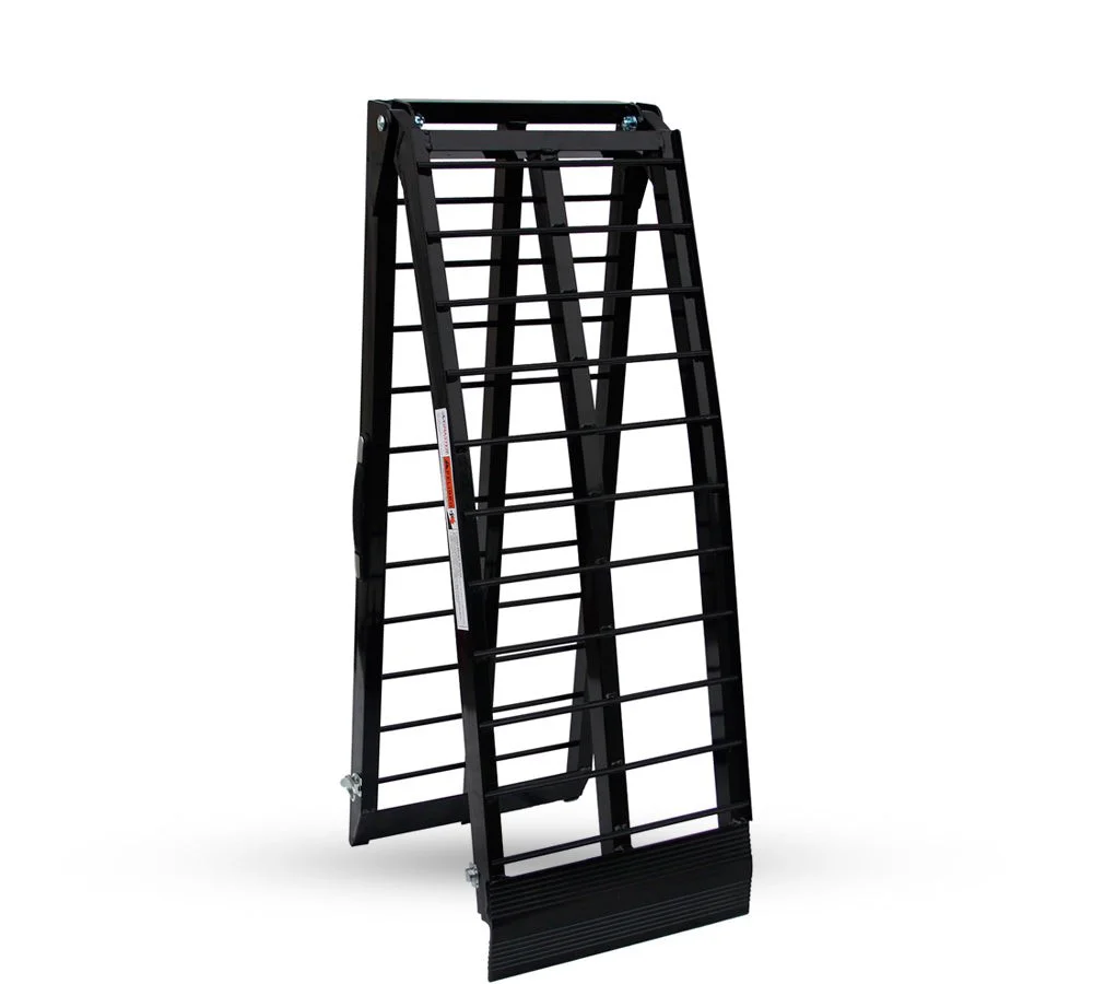 Rampa negra plegable de aluminio (1500 lbs) | Trailmax