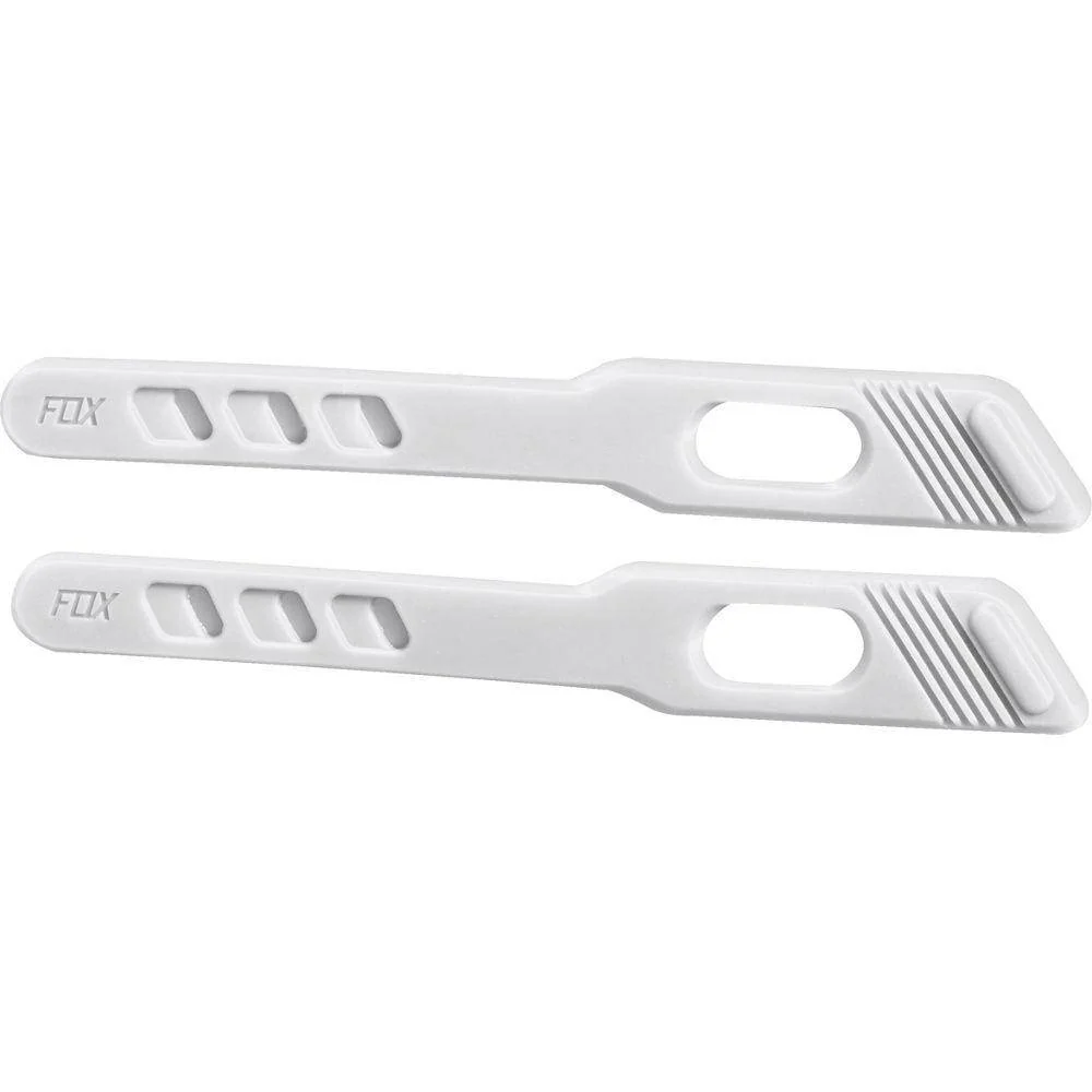 Repuestos Botas Comp Silicone Strap (2 Piezas) Blanco Fox Racing