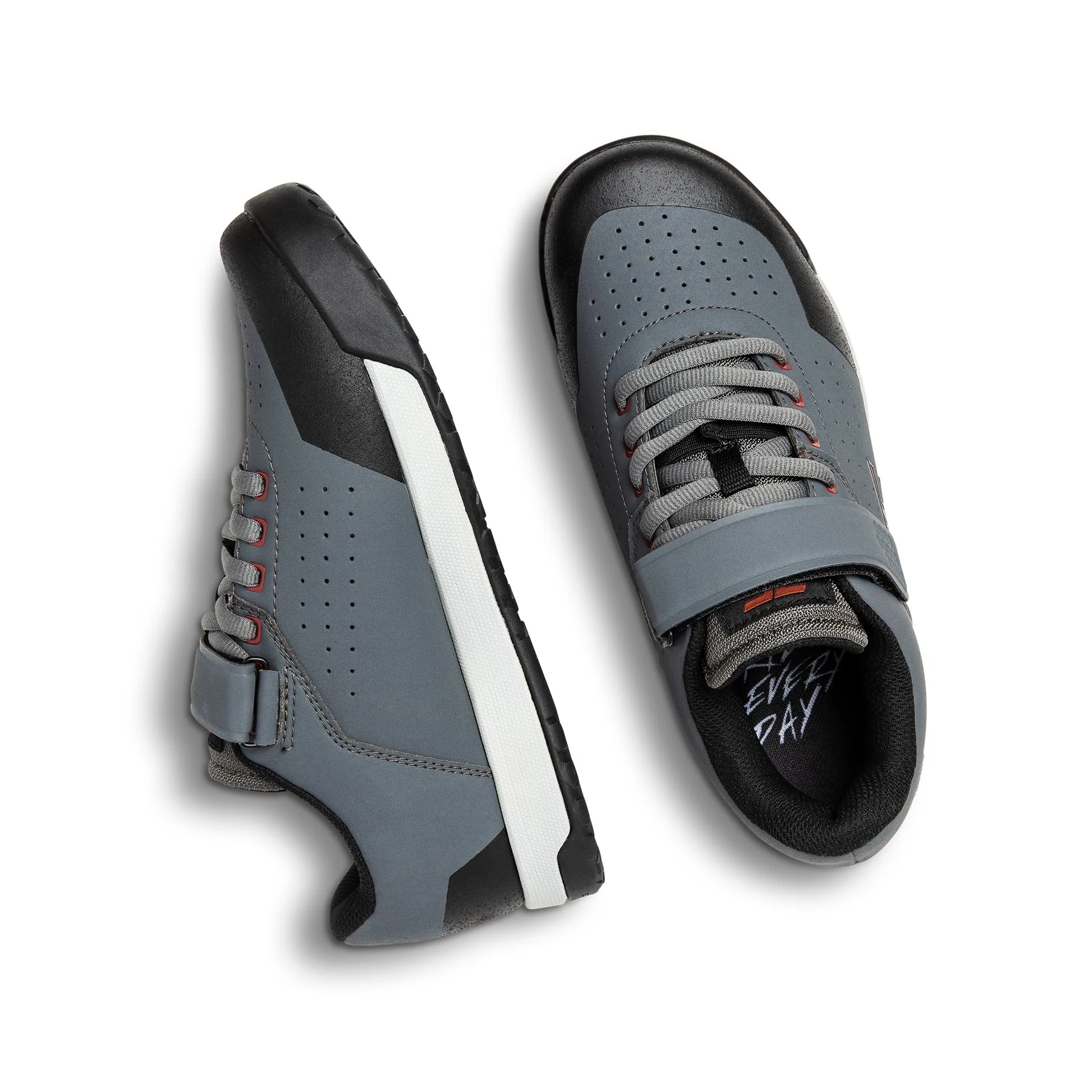 Ride Concepts Zapatillas Mujer Hellion Clip Charcoal/Manzanita - Image 4