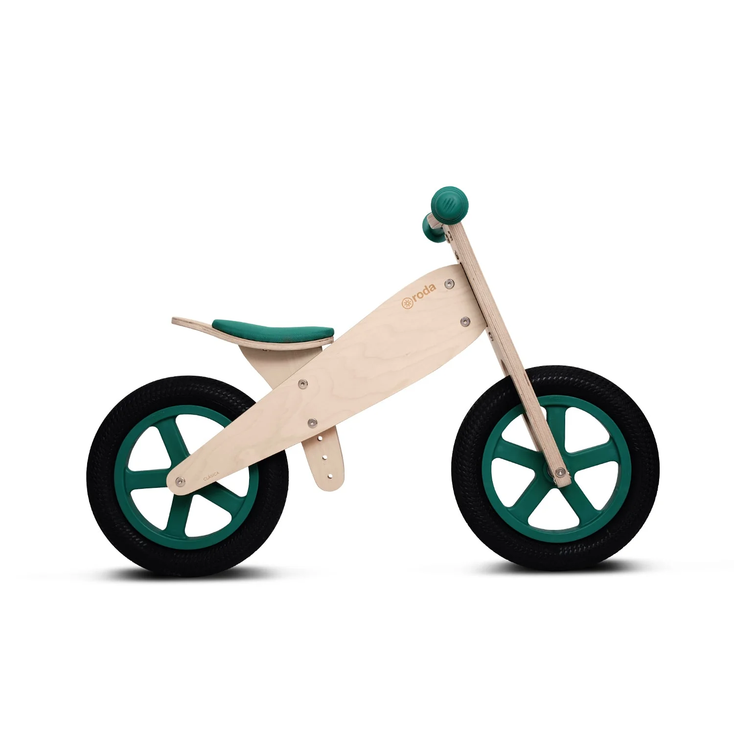 Roda Bicicleta Clasica Verde