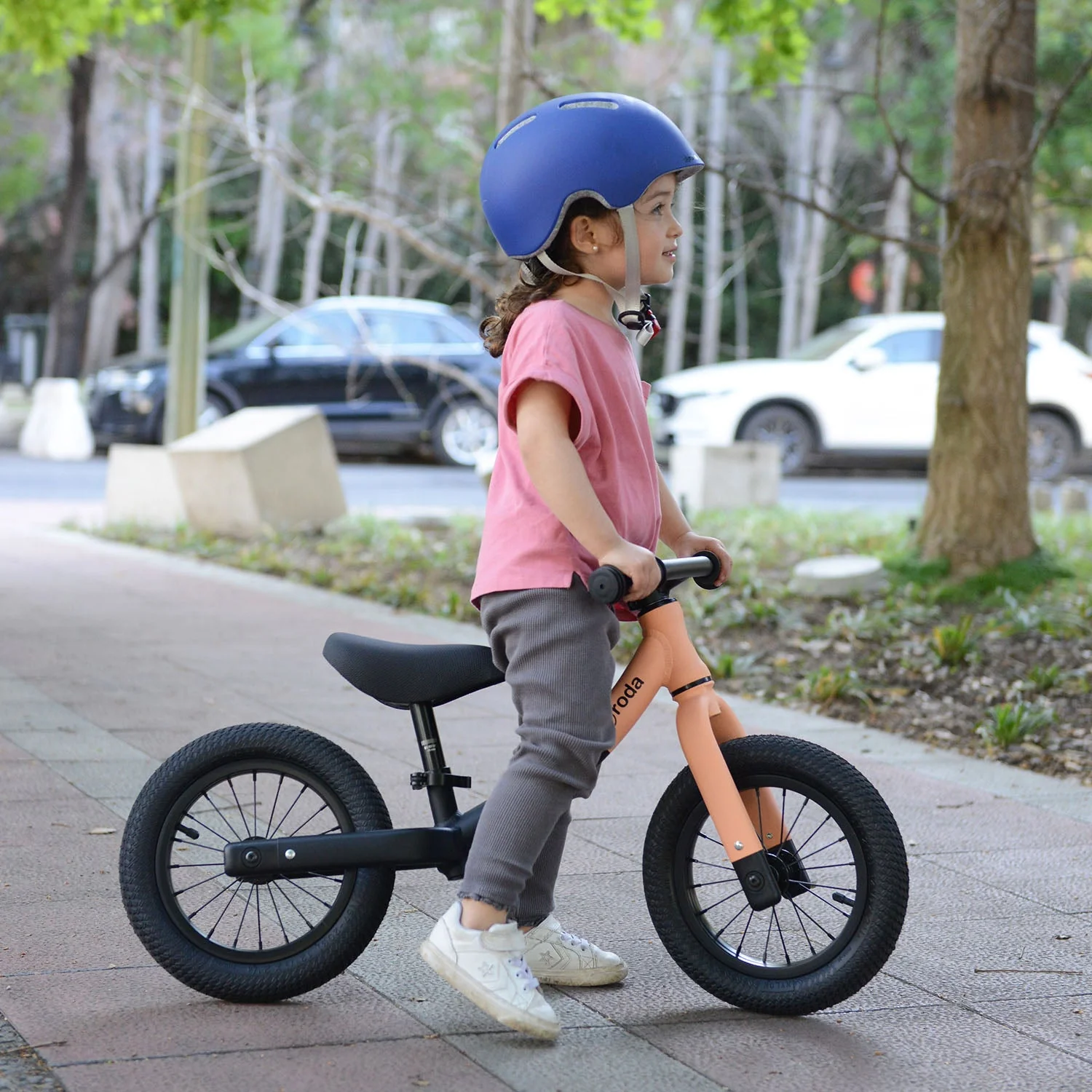Roda Bicicleta Pro Matte Black/Peach - Image 3