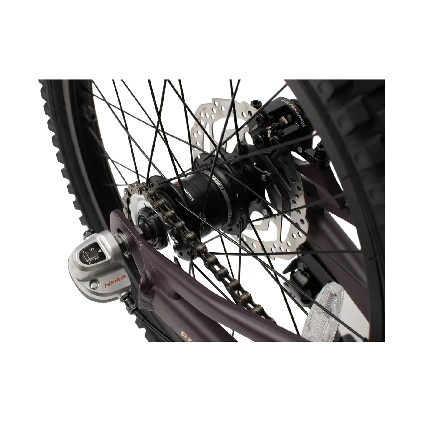 Roda Bicicleta Pro Series Aro 20 Purple-Pink - Image 5