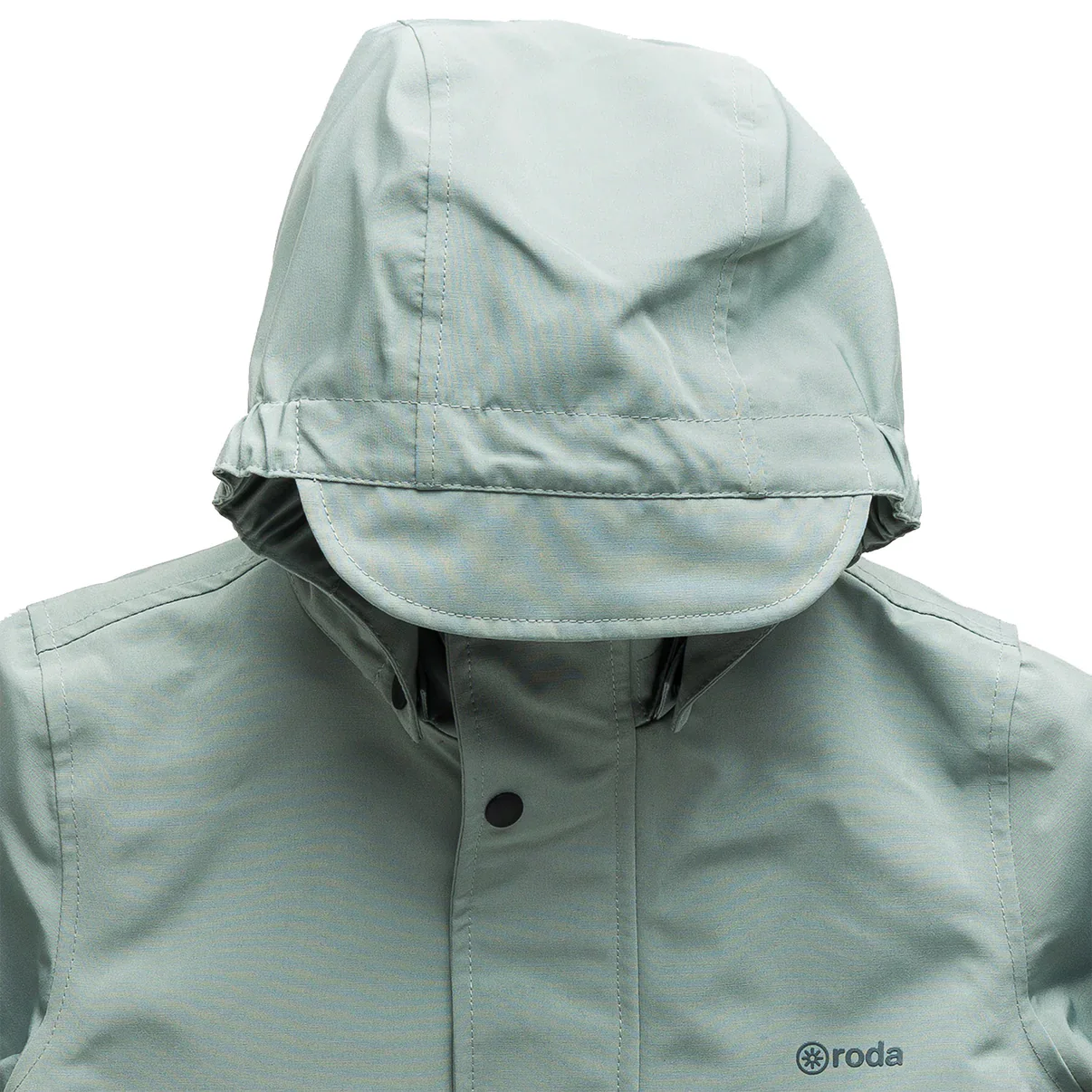 Roda Chaqueta Impermeable Verde Menta - Image 2