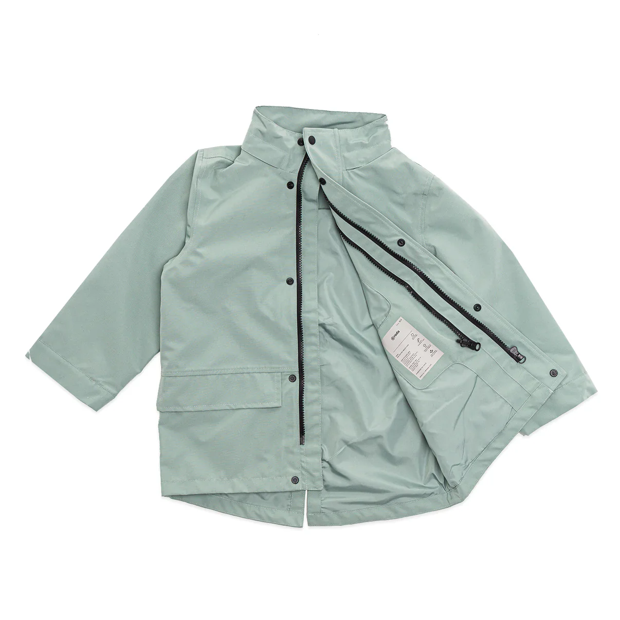 Roda Chaqueta Impermeable Verde Menta - Image 3