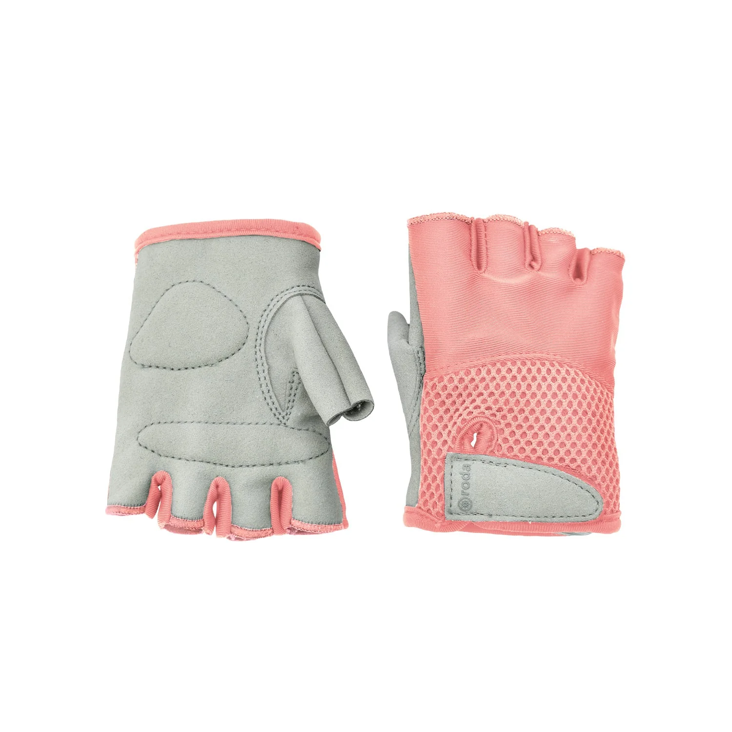 Roda Guantes Bicicleta  Rosa Salmón - Image 2