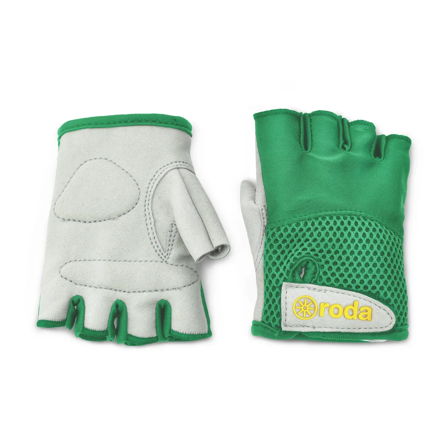 Roda Guantes Bicicleta Verde
