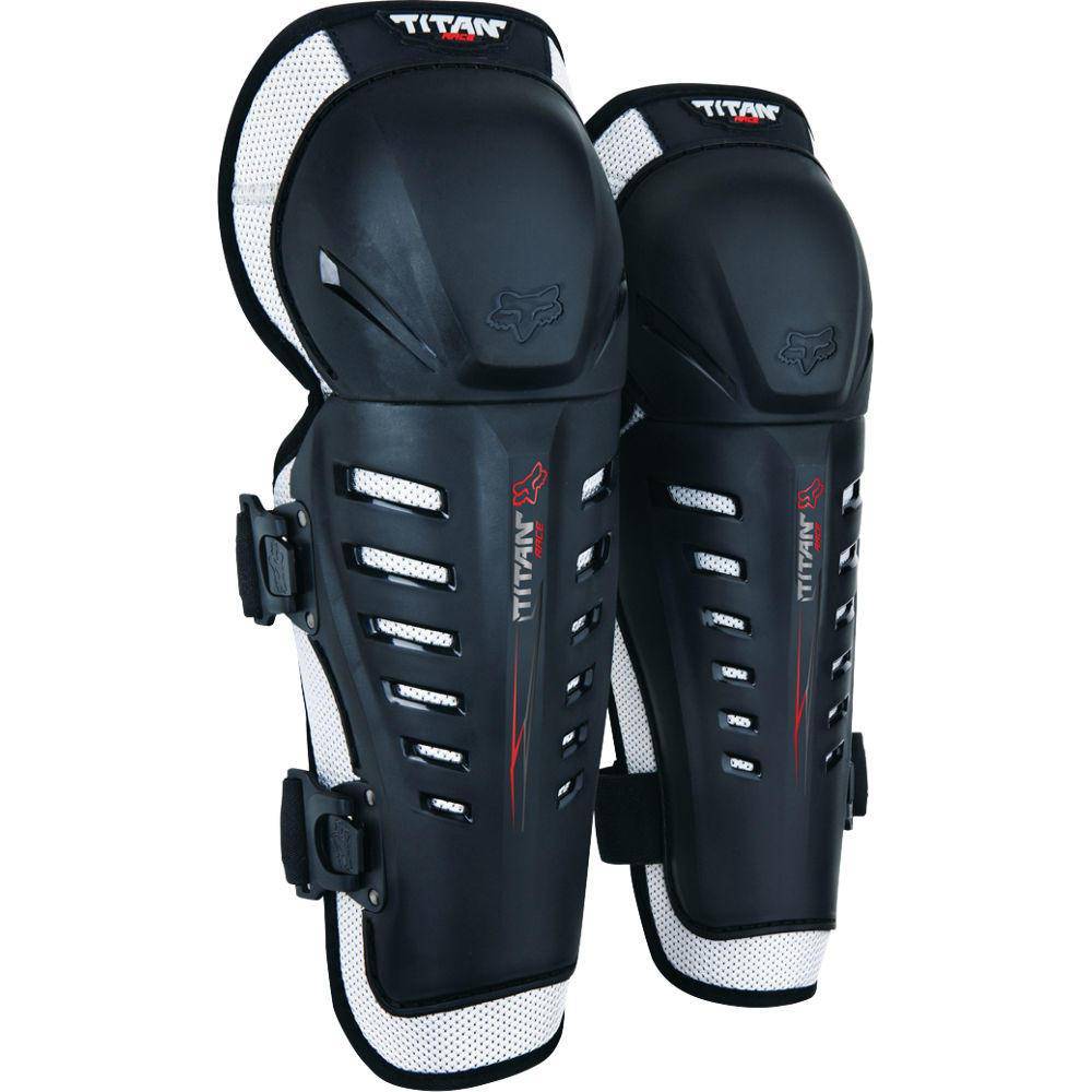 Rodilleras Moto Niño Titan Race Negro Fox Racing