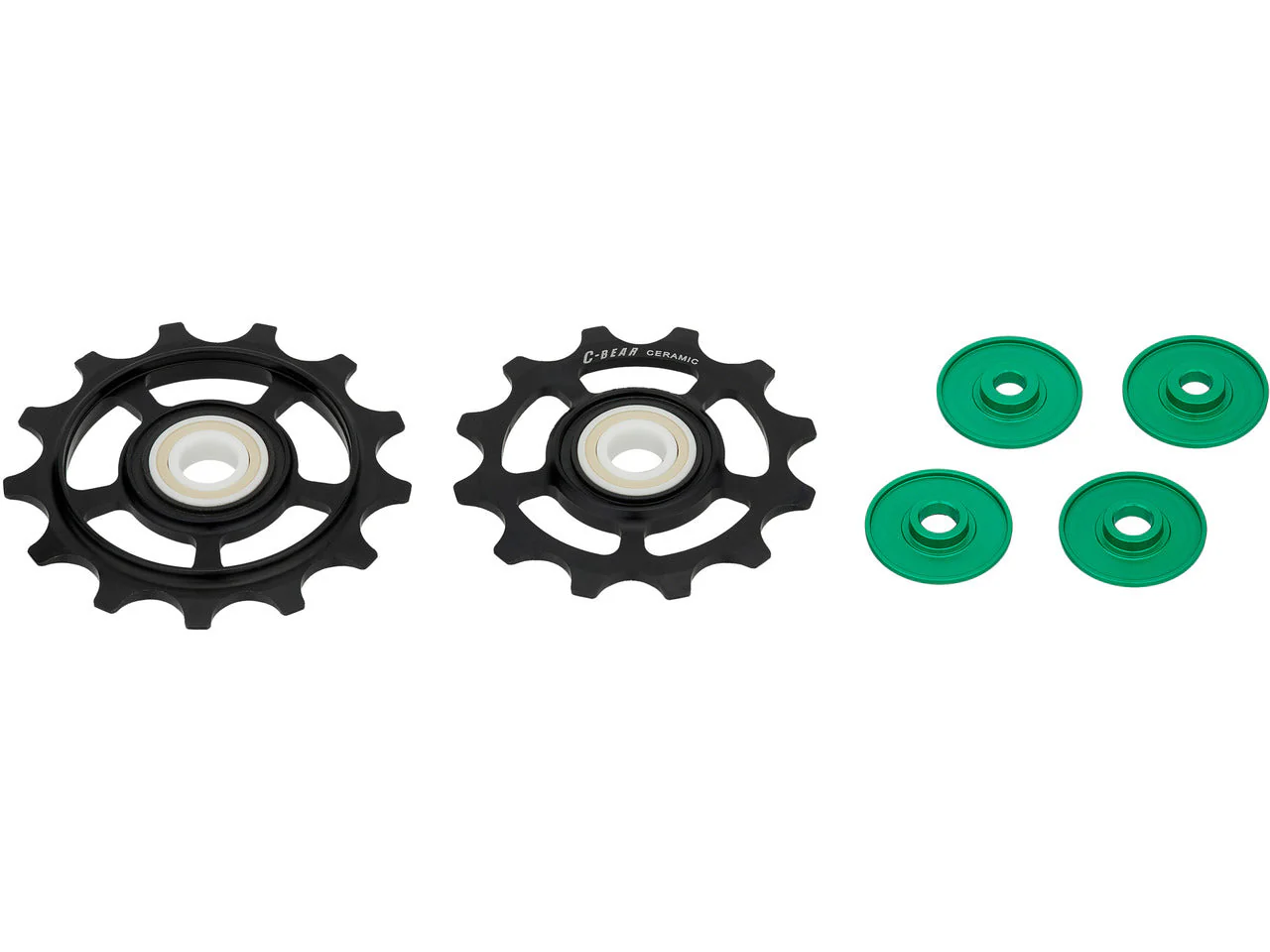 Roldanas FULL CERÁMICAS - SHIMANO ORIGINAL CAGE MAX Green Edition - Image 2