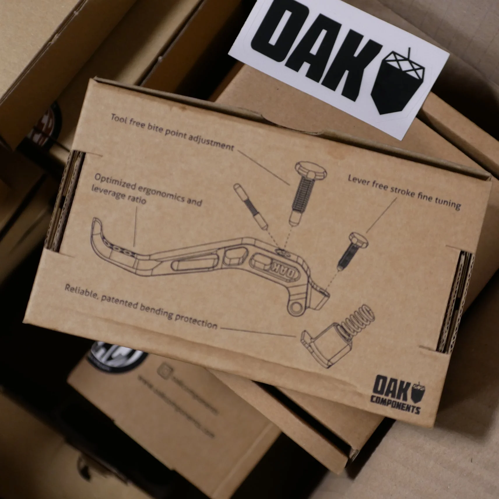 OAK Components Root Lever Pro Set Oak Para Magura - Image 25