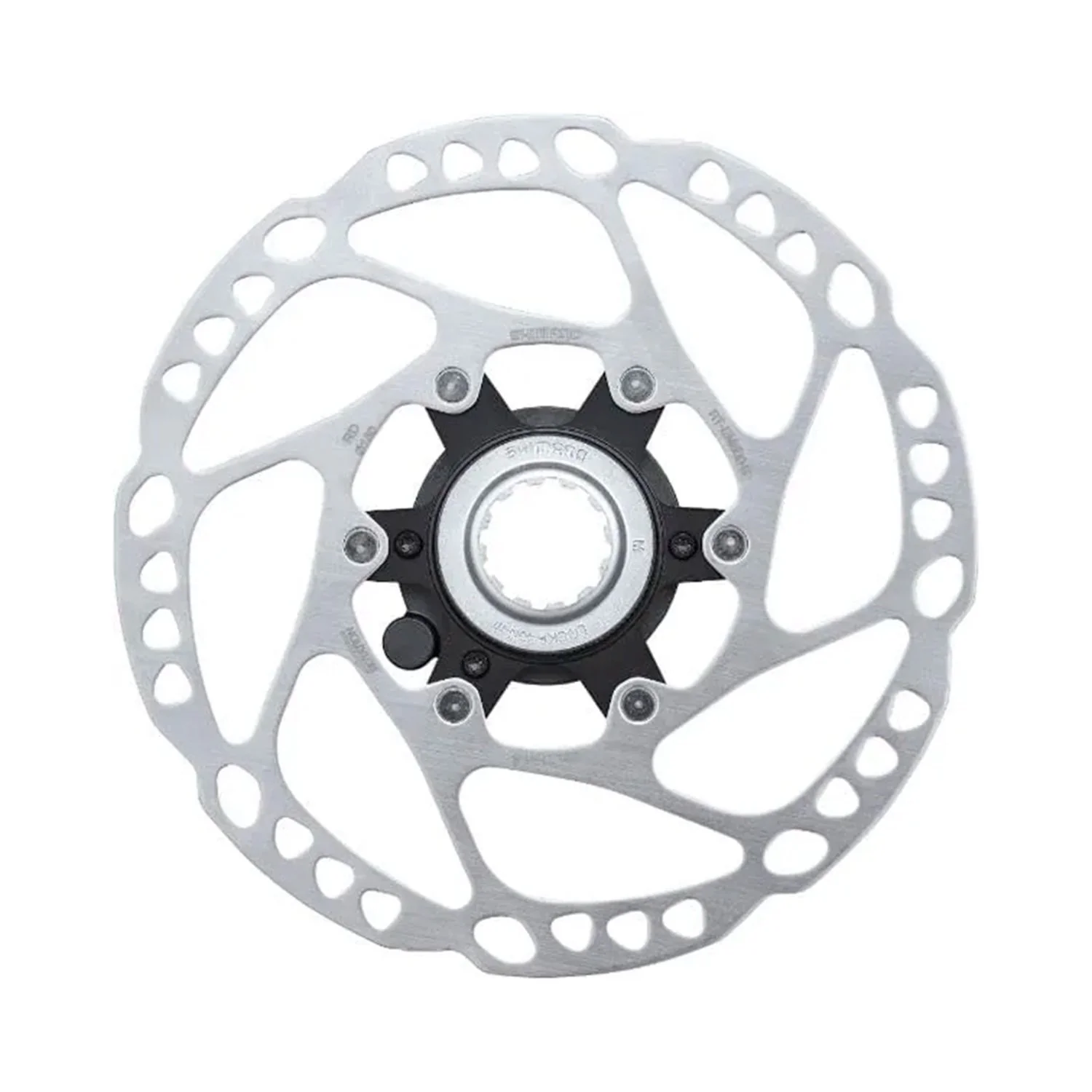 Rotor Freno Disco Rtem600Skc Shimano M 180Mm Lock Ring Internal Serration Empaque