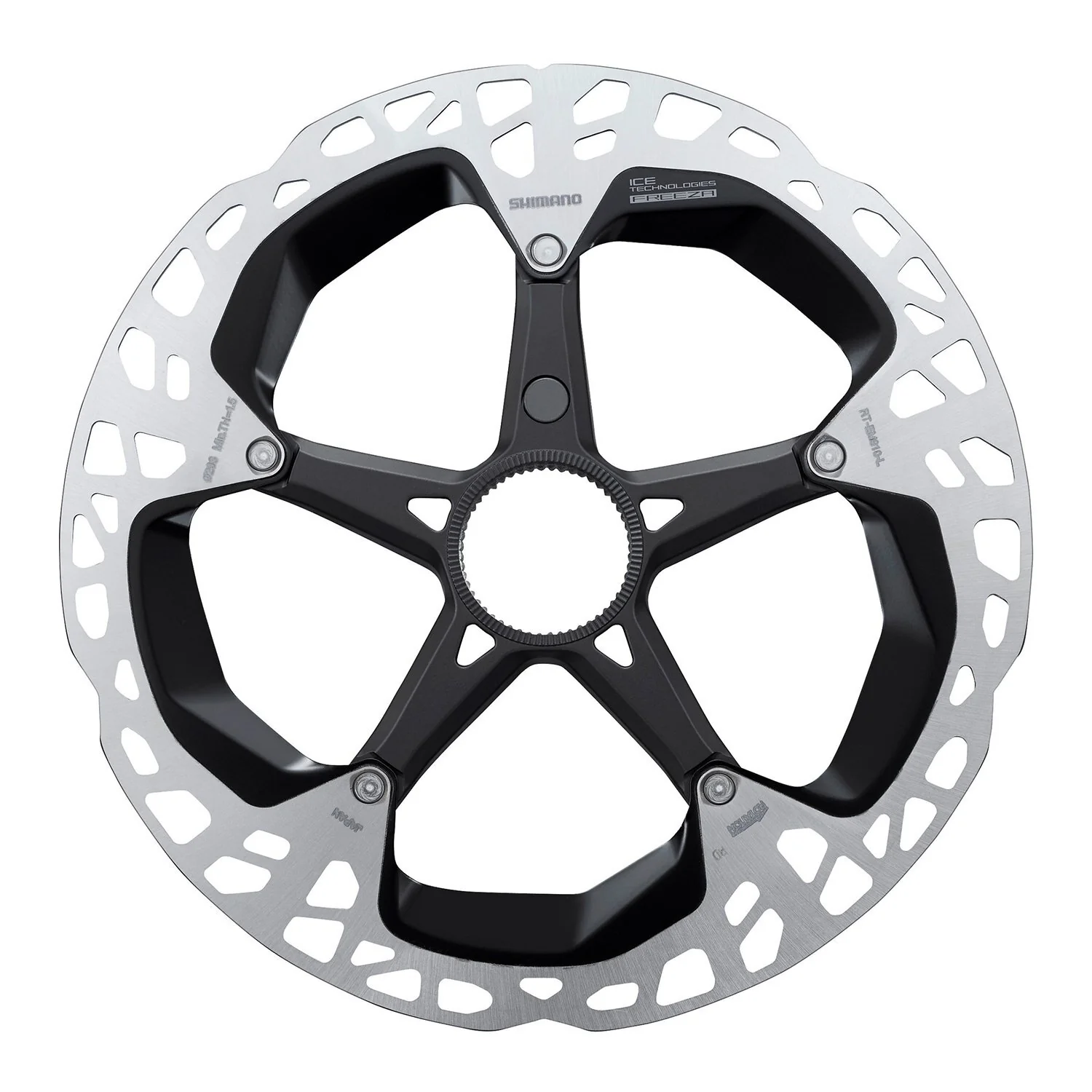 Rotor Freno Disco Shimano Rt-Em910 L 203Mm W/Lock Ring External Serration  Ind.Pack Irtem910Le