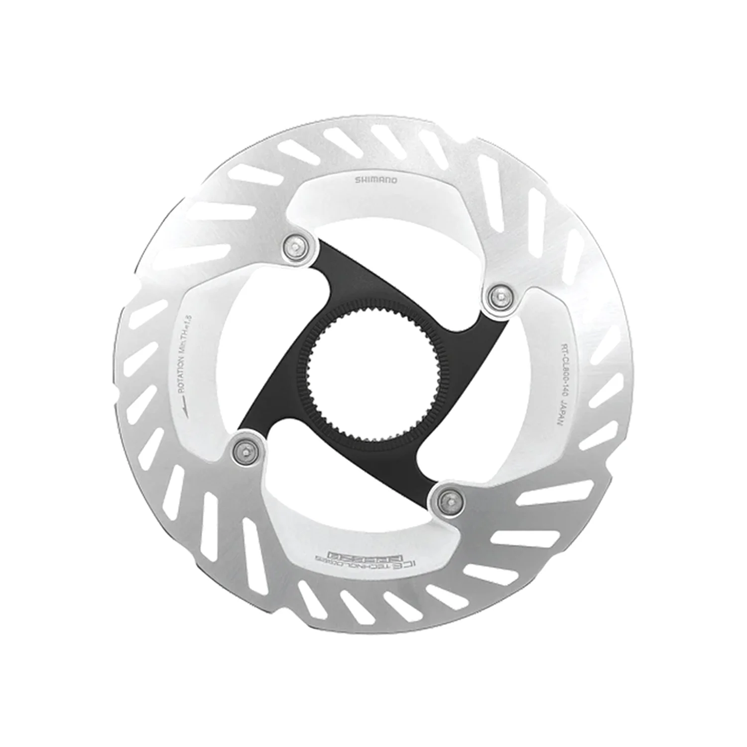 Rotor Shimano Rotor For Disc Brake Rt-Cl800Ss 140Mm W/Lock Ring External Serration