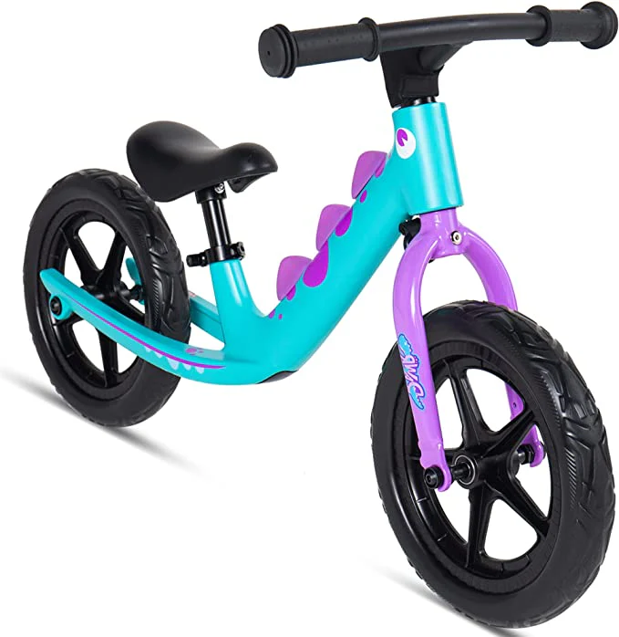 Royal Baby Bicicleta Balance MG Dino Turqueza - Image 2