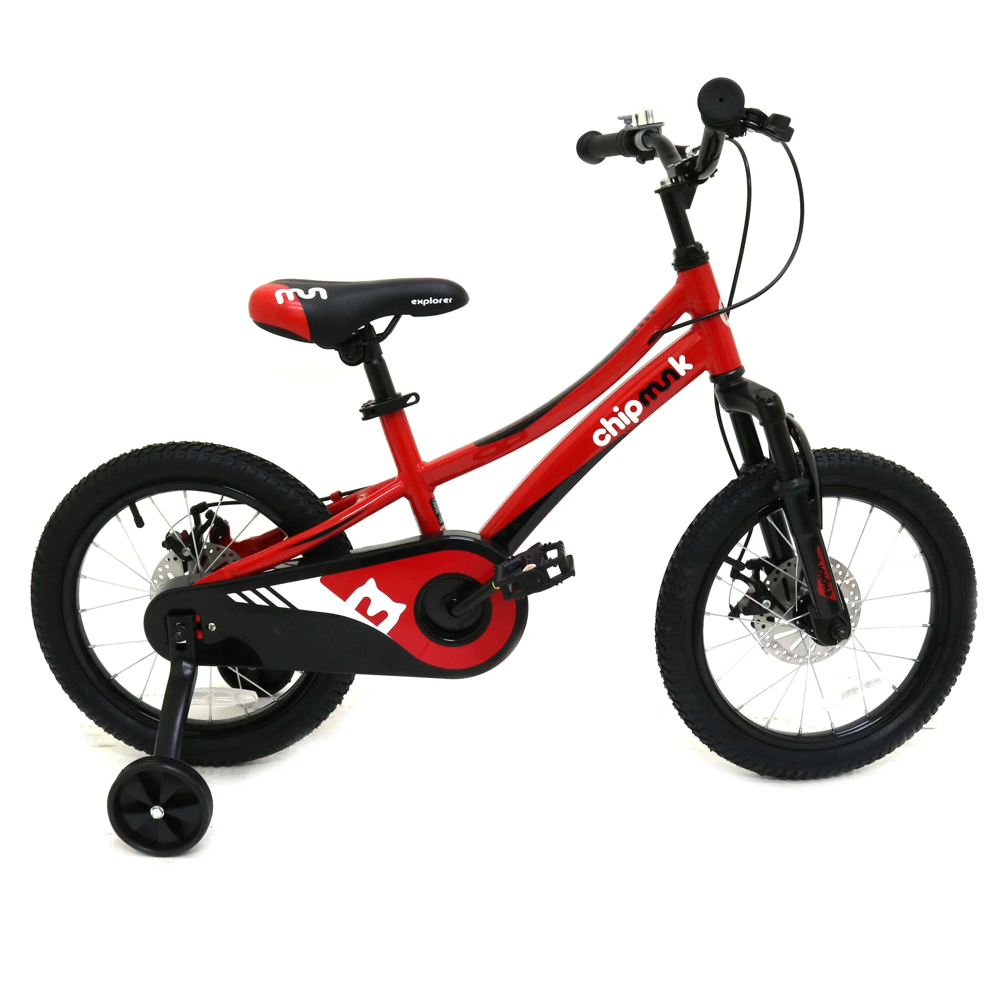 Royal Baby Bicicleta Chipmunk Niño 16 Explorer Disc Roja