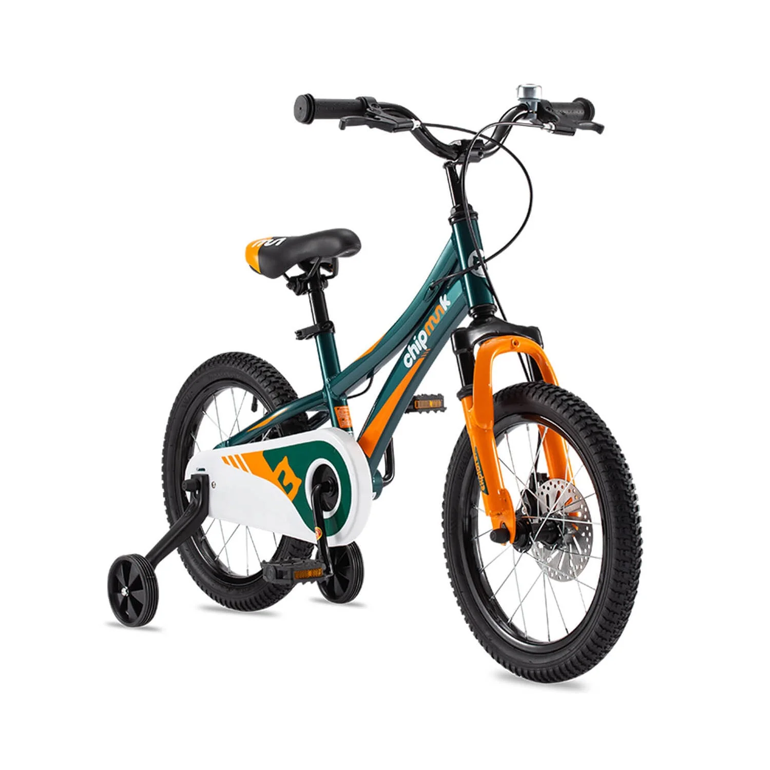 Royal Baby Bicicleta Chipmunk Niño 16 Explorer Disc Verde - Image 4