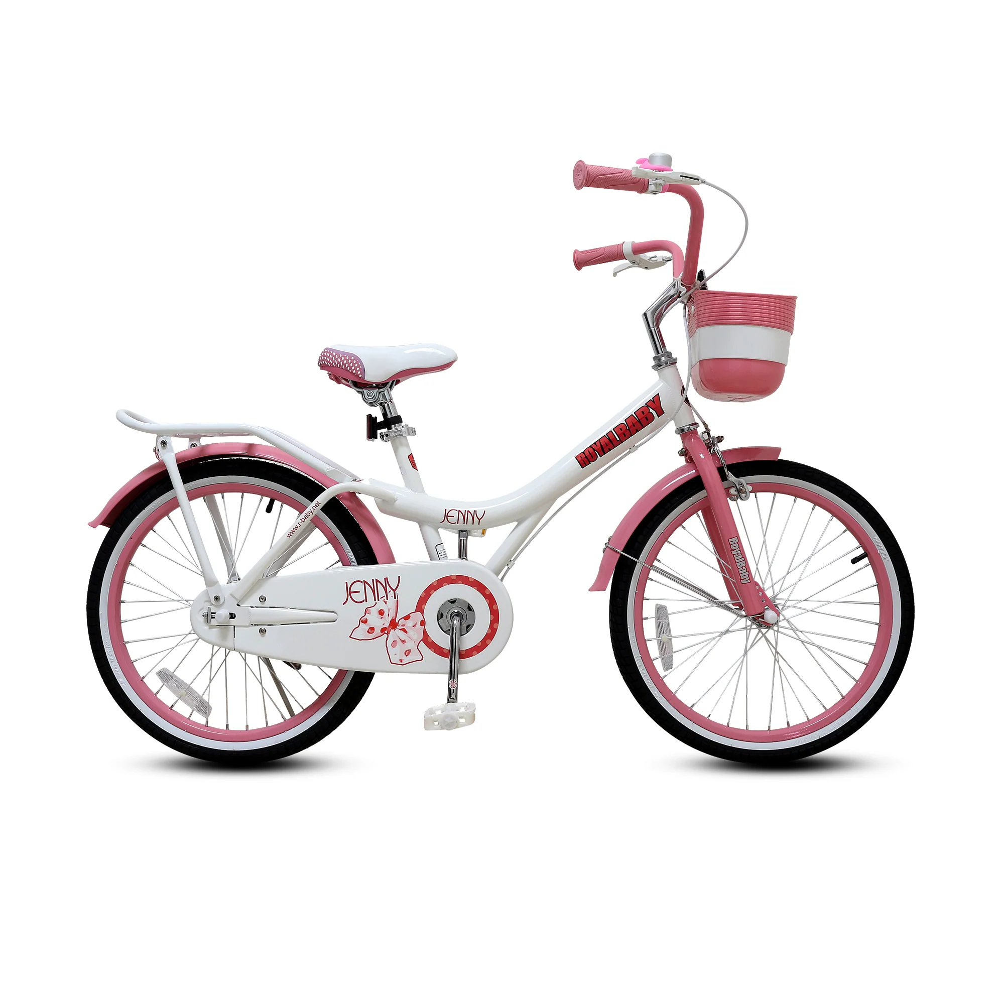 Royal Baby Bicicleta Jenny Niña aro 20 Blanca