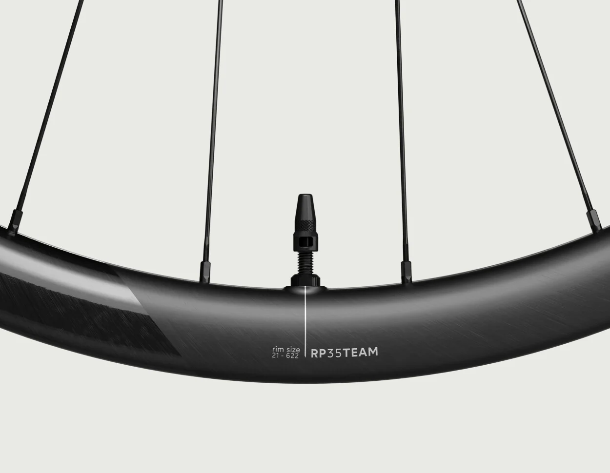 Rueda Ruta Oquo RP35TEAM Shimano HG Negra Par - Image 3