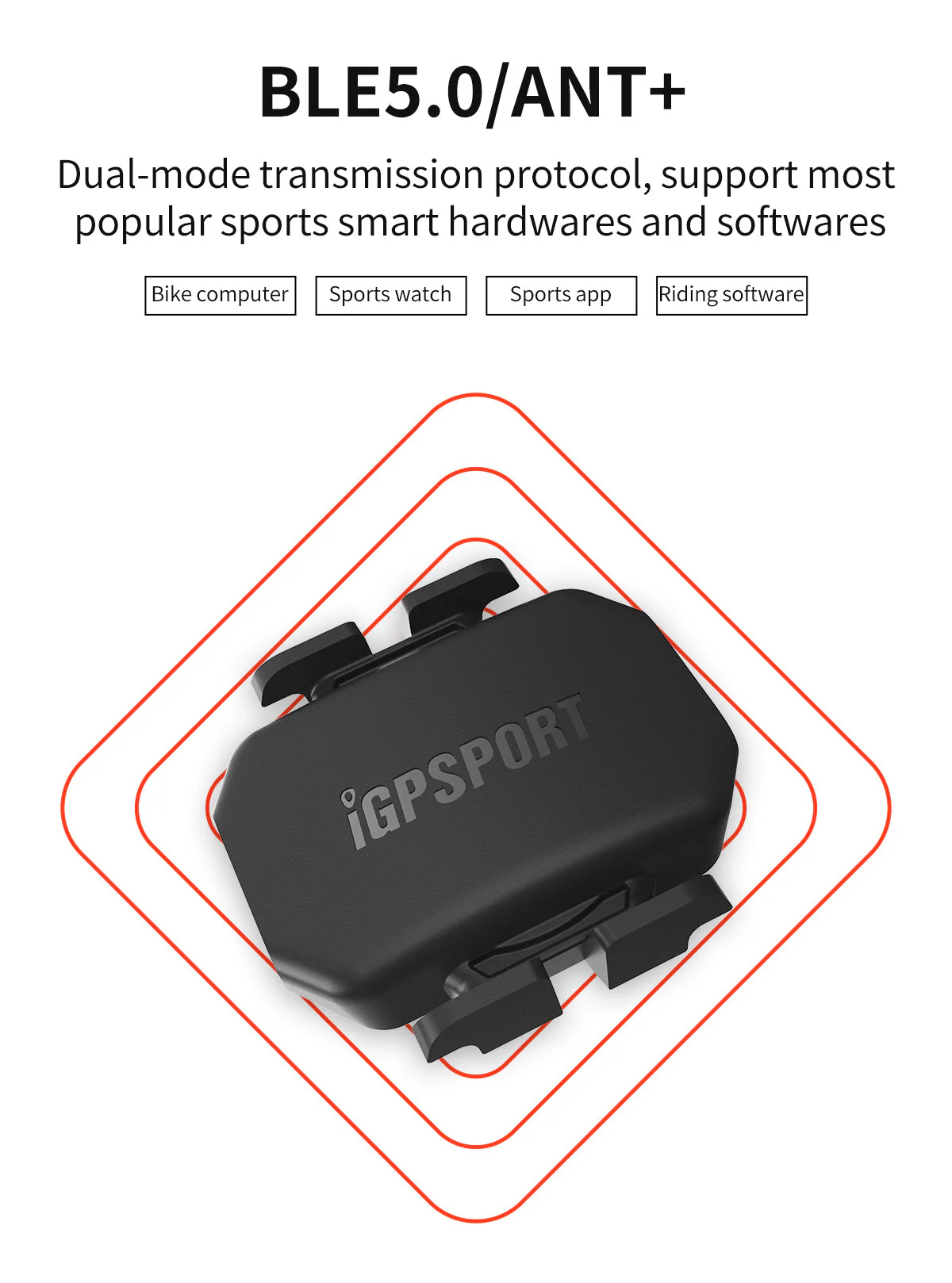 Sensor de Cadencia iGPSPORT CAD70 - Image 3