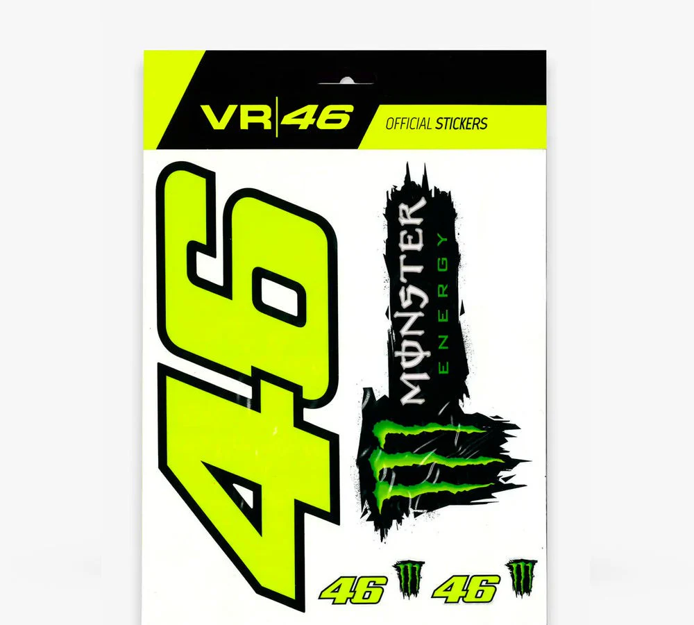 Set de stickers 46 Monster Energy | VR46