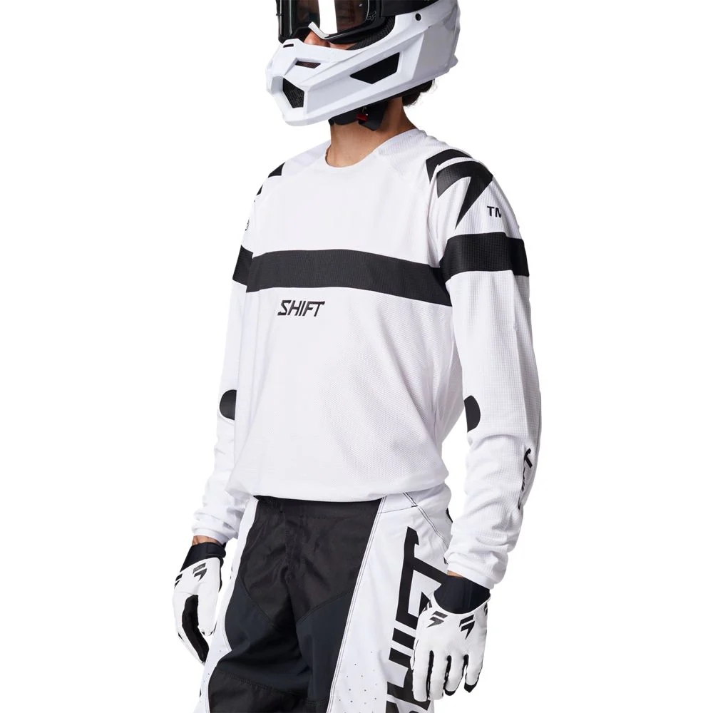 Shift Polera Moto Whit3 Label Void Blanco/Negro - Image 3
