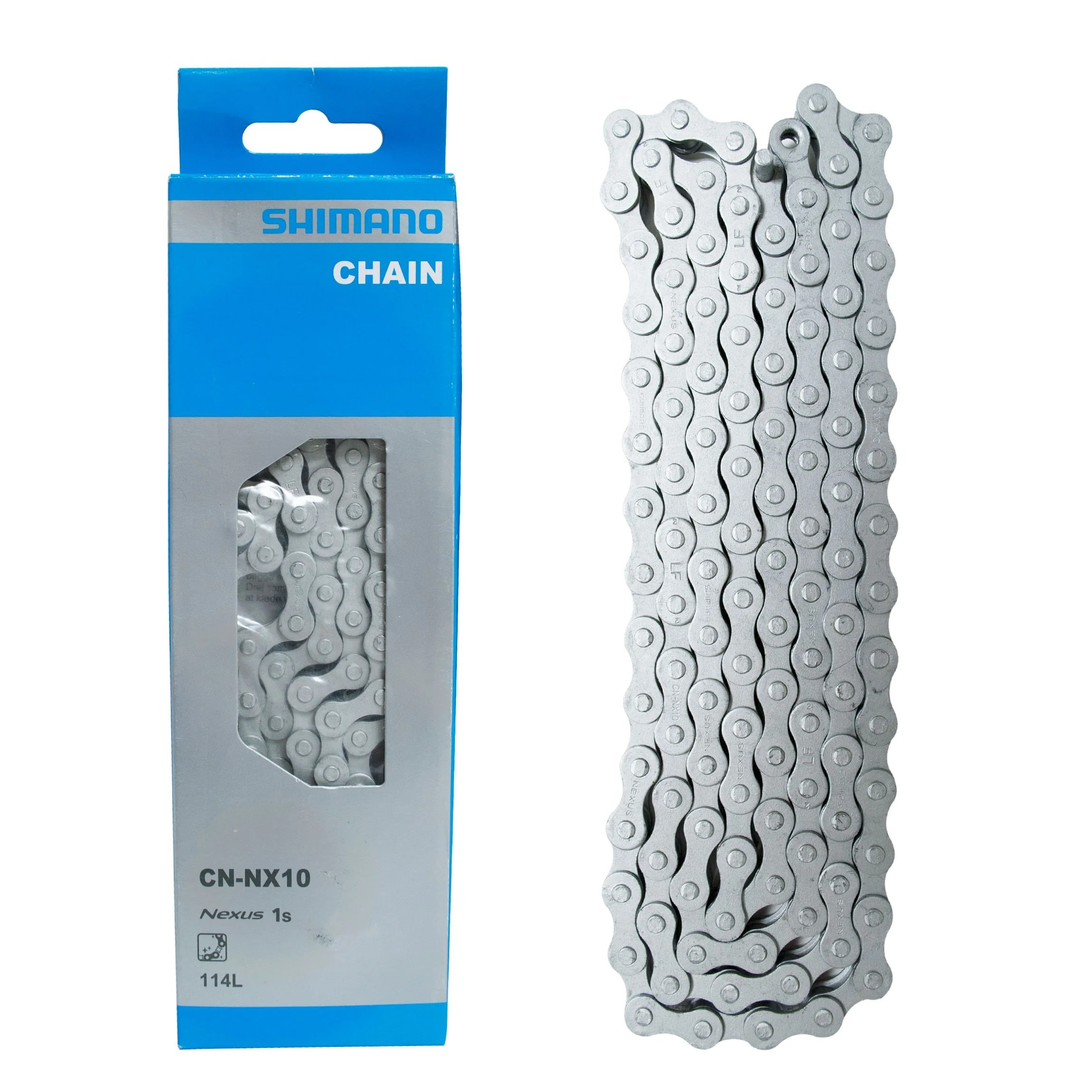 Shimano Cadena 1V. CN-NX10 Nexus (114L) Caja