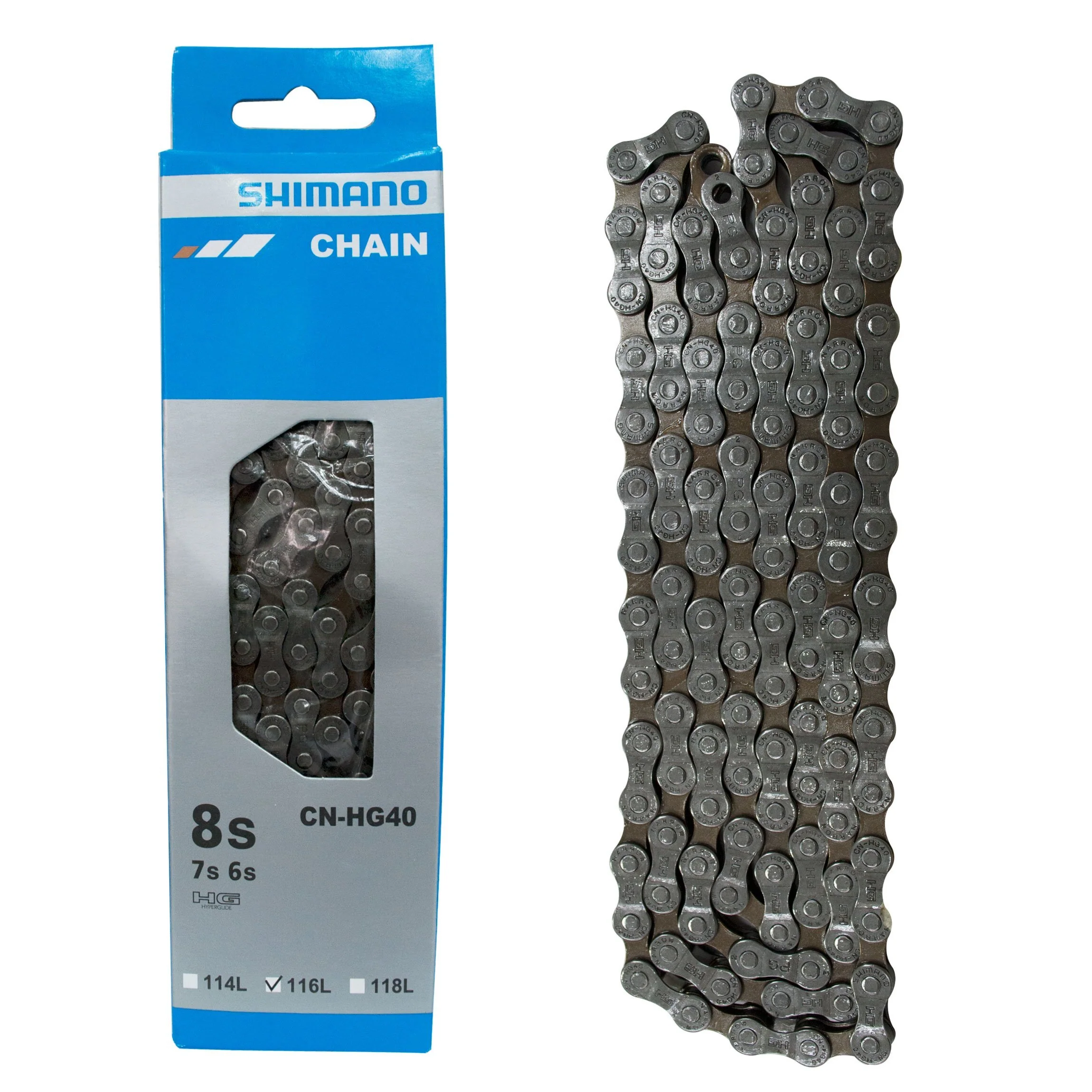Shimano Cadena 116 CN-HG40 6 / 7 / 8 V