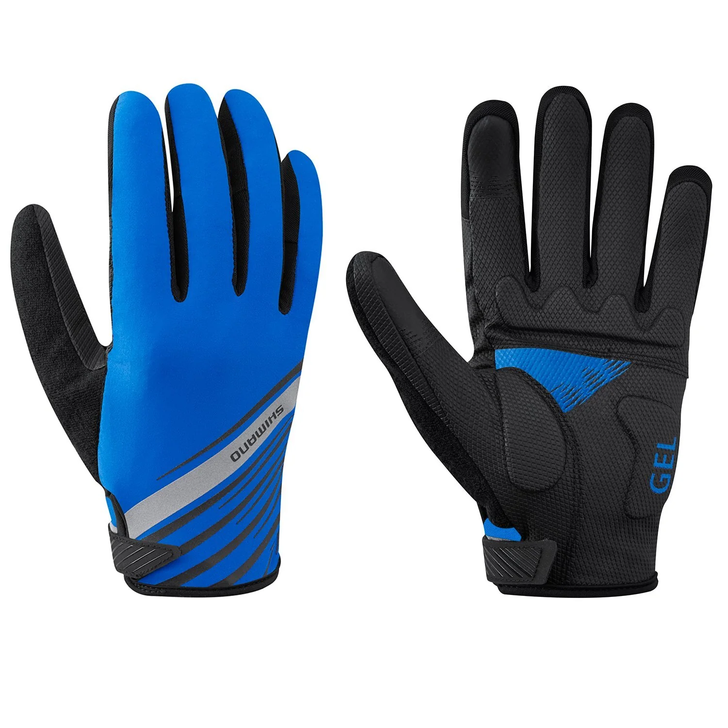 Shimano Guante CW-GLBS-TS12M Azul Talla M