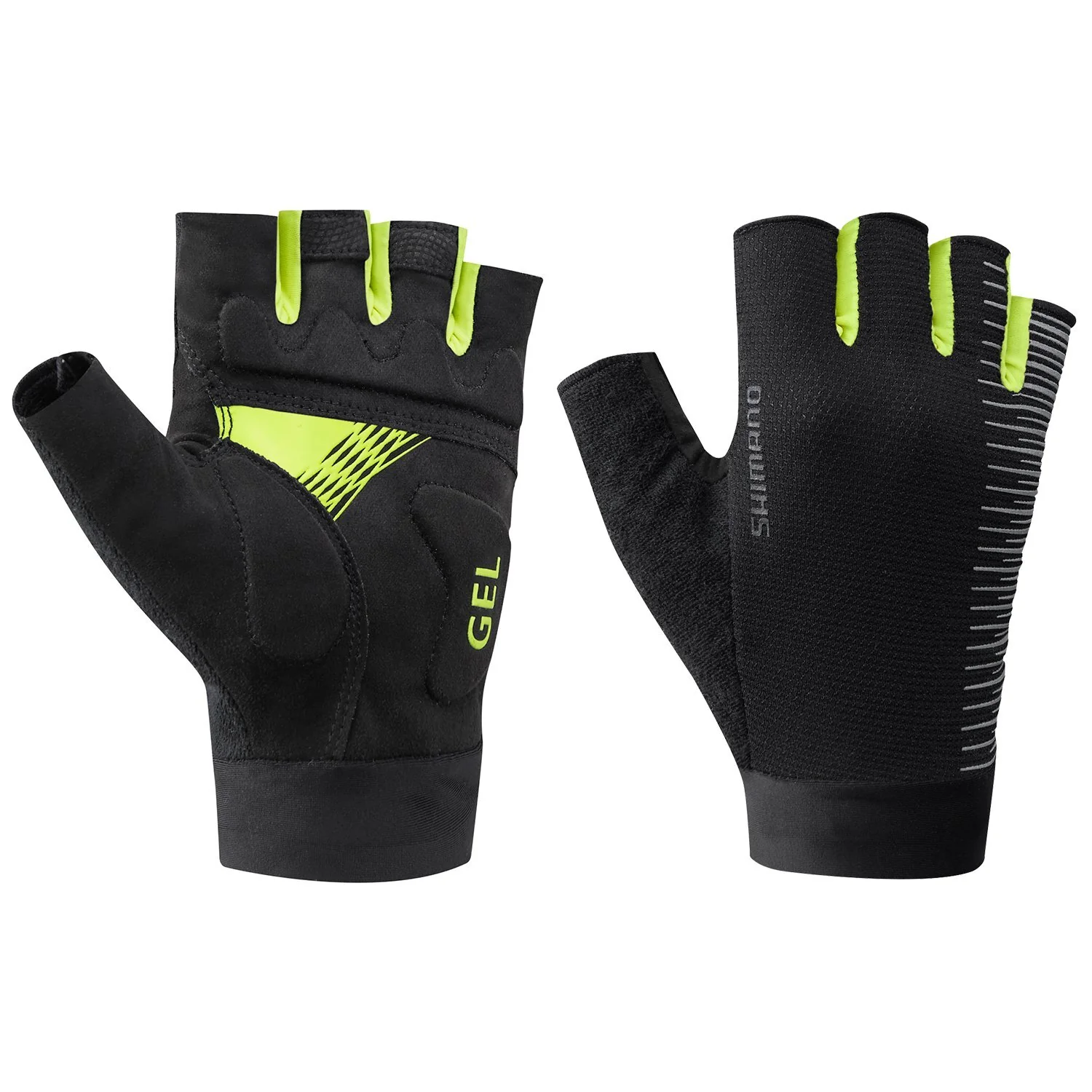 Shimano Guantes Amarillo Talla M Hombre, Ind.Pack