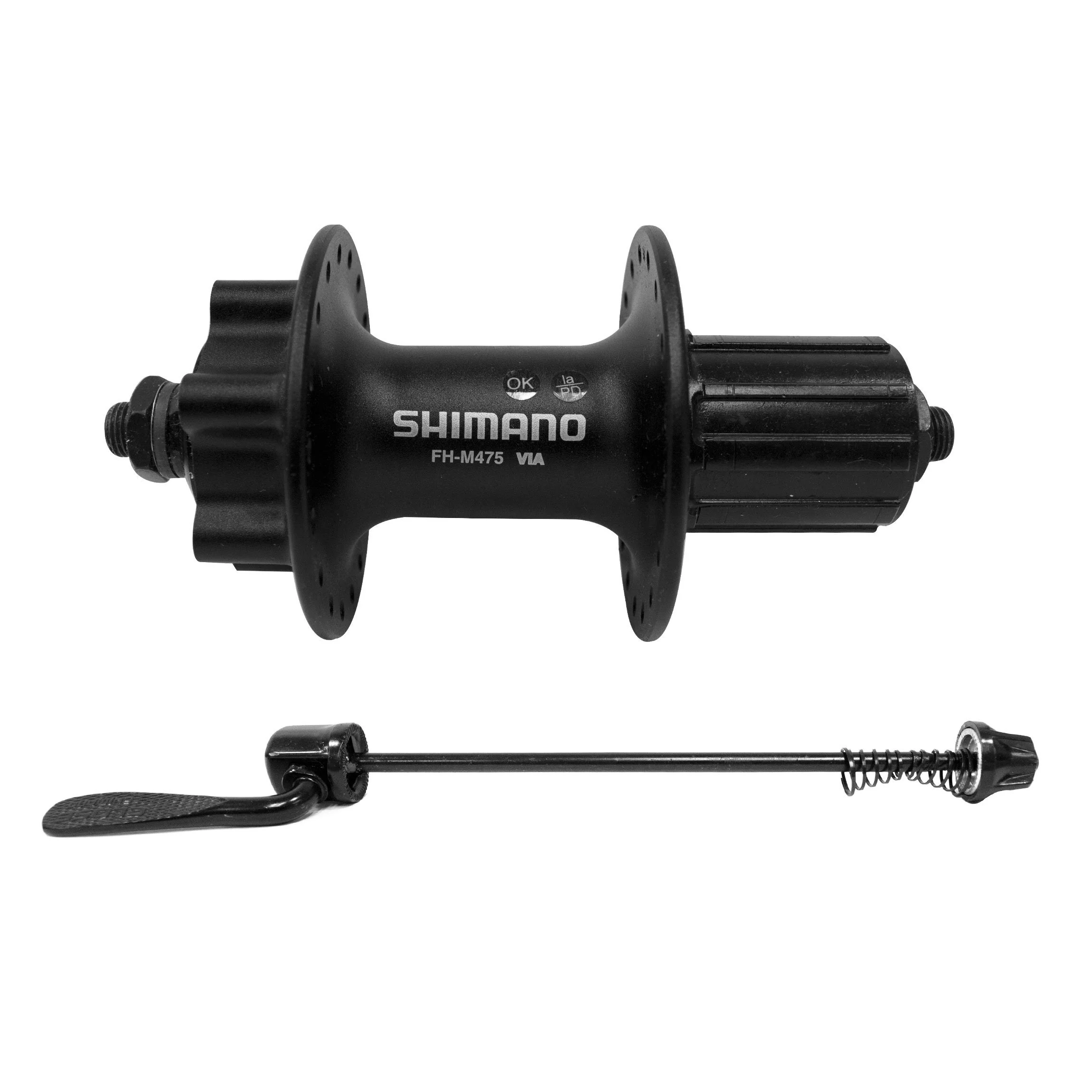 Shimano Maza Trasera FH-M475 36H Black 6-Pernos (P)