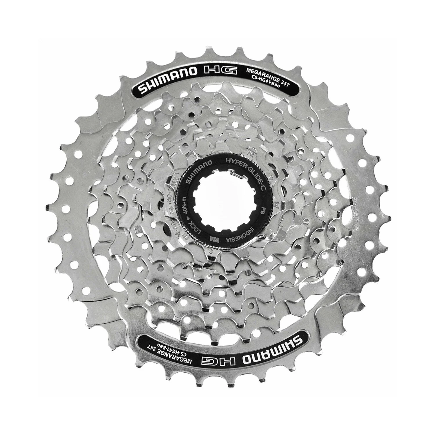 Shimano Piñon Cassette 8V. (11-34) CS-HG41 (Caja )