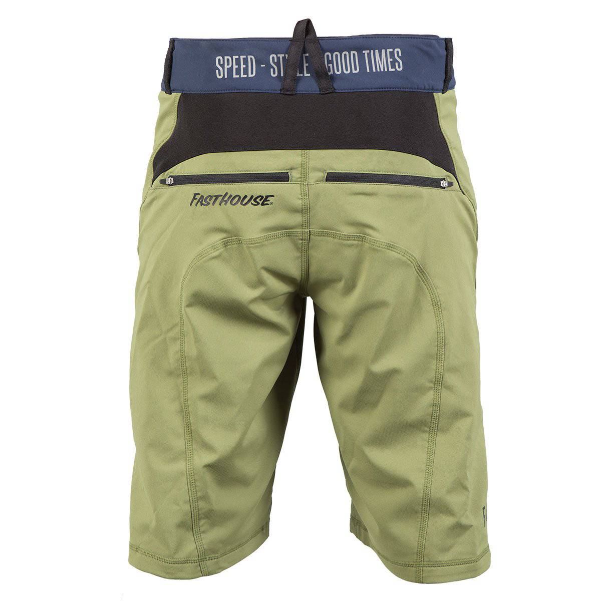 Short Bicicleta Crossline Olive FastHouse - Image 2