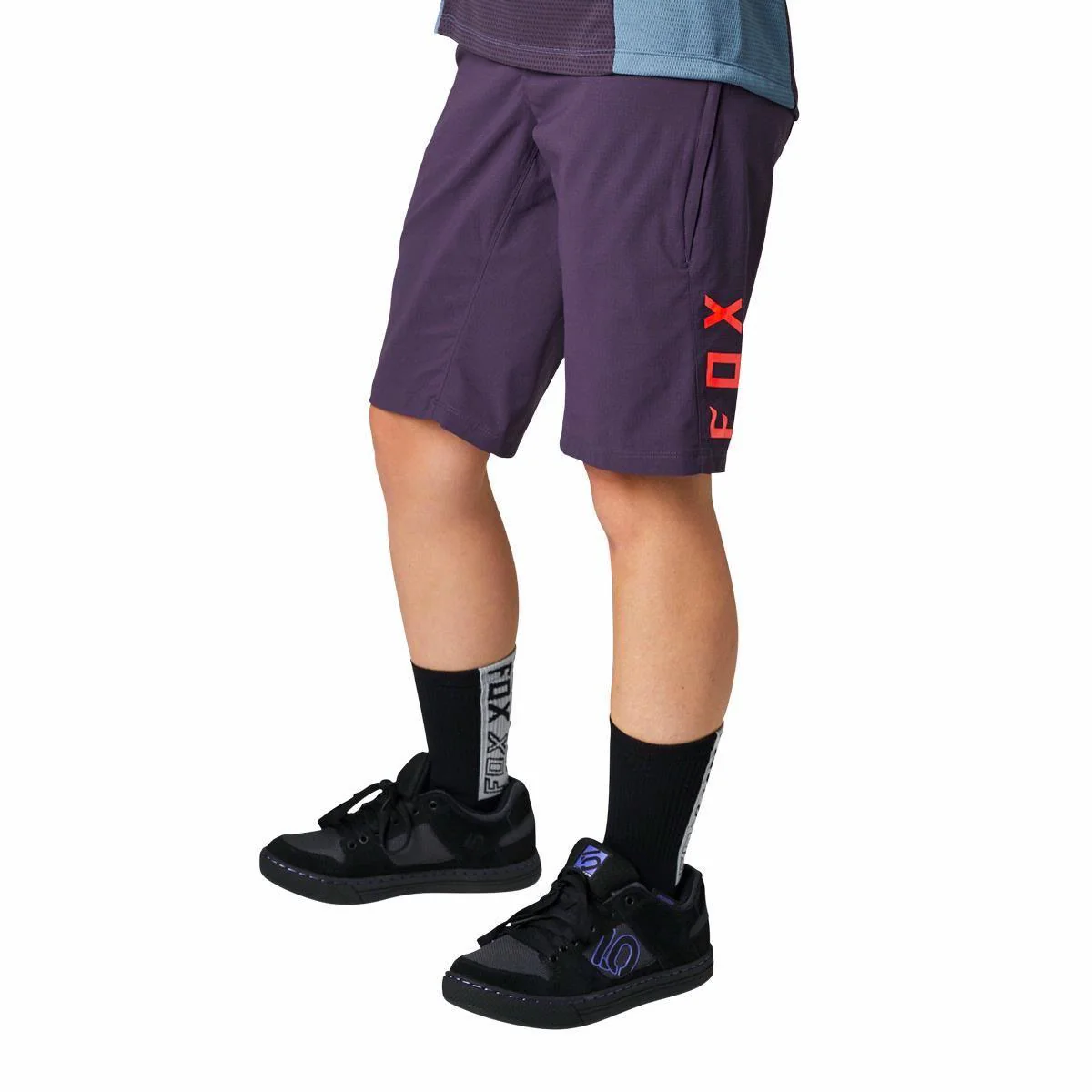 Short Bicicleta Mujer Ranger Morado Fox Racing