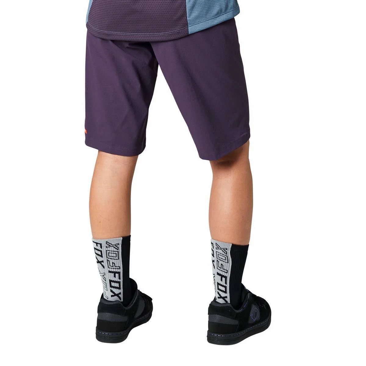 Short Bicicleta Mujer Ranger Morado Fox Racing - Image 2