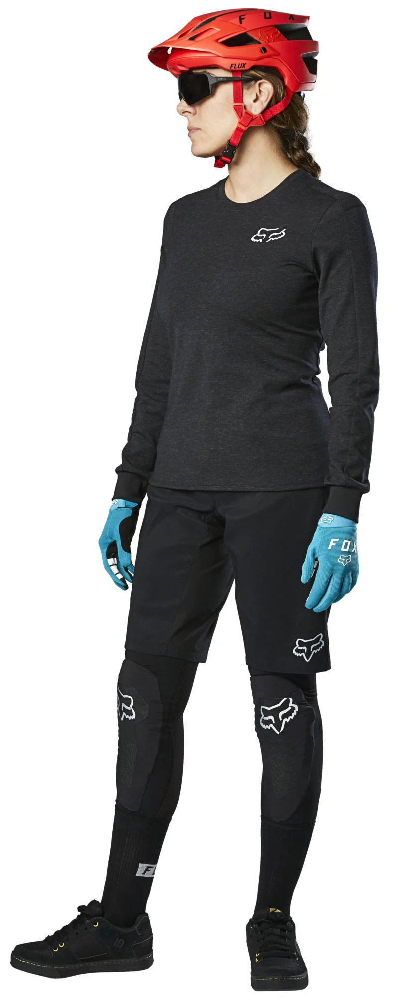 Short Bicicleta Mujer Ranger Negro Fox Racing- - Image 2