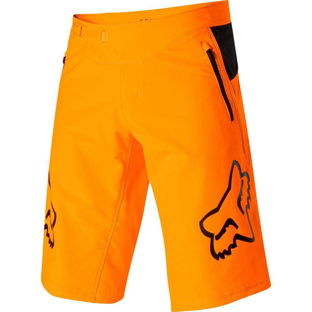 Short Bicicleta Niño Defend Naranjo Fox Racing.