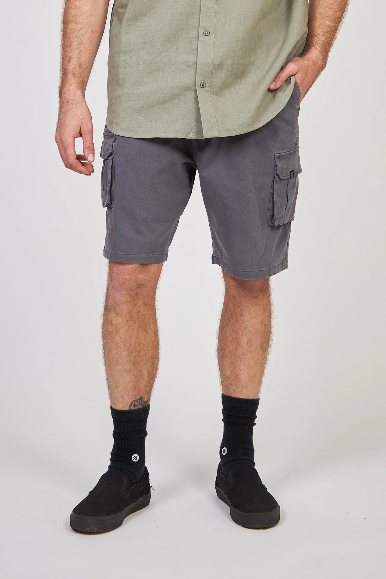 Short Cargo Toke Gris - Image 2
