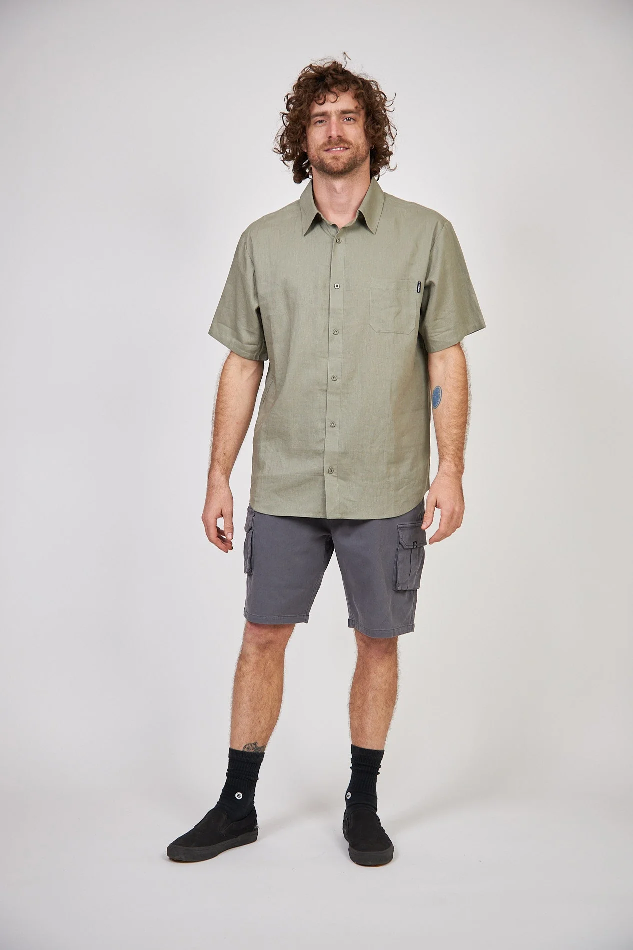 Short Cargo Toke Gris - Image 3